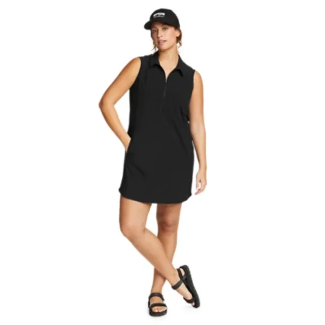 Eddie Bauer Women's Departure Sleeveless Half-Zip Dress