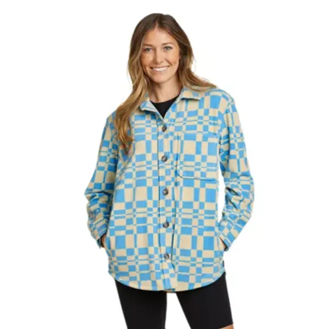 Eddie Bauer Women's Chutes Fleece Shirt Jacket - Image 4