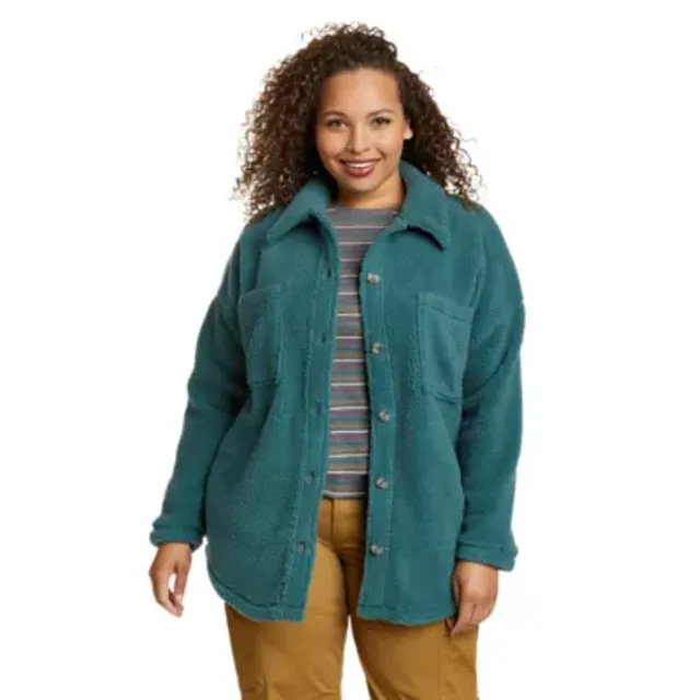 Eddie Bauer Women's We Wander Fleece Shirt Jacket - Image 2