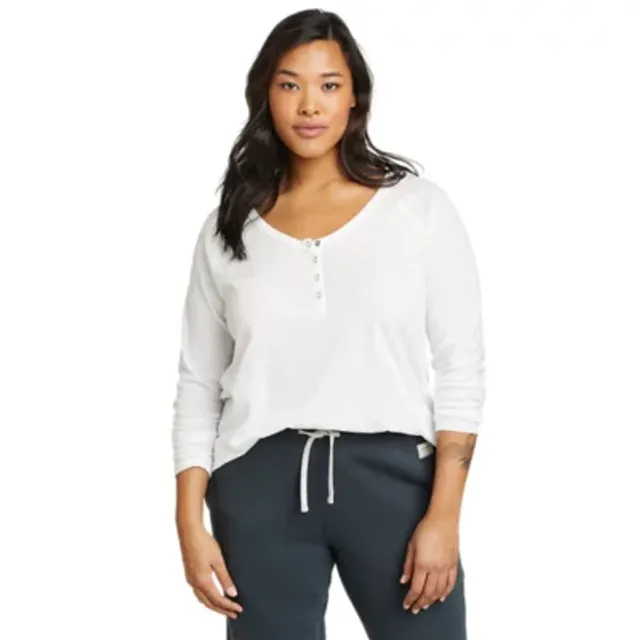 Eddie Bauer Women's Gate Check Long-Sleeve T-Shirt - Image 3