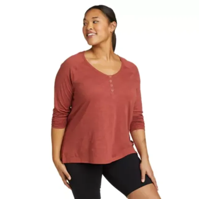 Eddie Bauer Women's Gate Check Long-Sleeve T-Shirt - Image 2