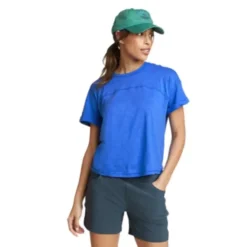 Eddie Bauer Women's Gate Check Crewneck T-Shirt