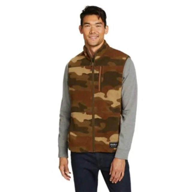 Eddie Bauer Men's Chilali Faux Shearling Vest - Image 3