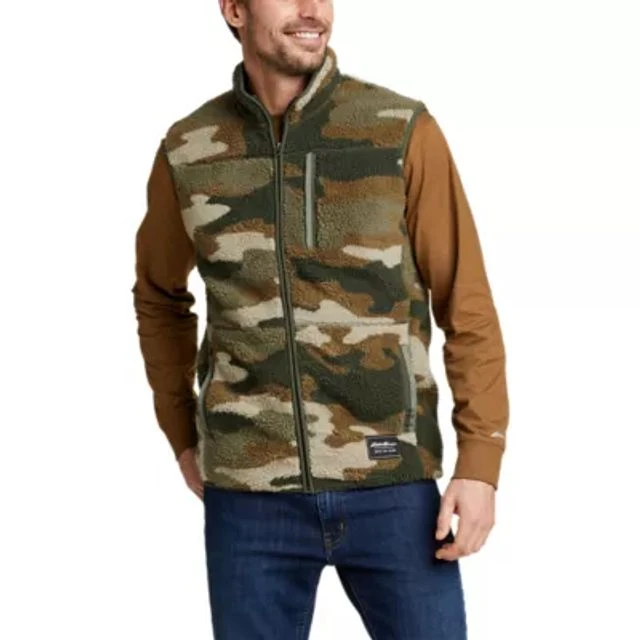 Eddie Bauer Men's Chilali Faux Shearling Vest - Image 2