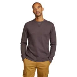 Eddie Bauer Men's Eddie's Favorite Ultrasoft Thermal Crew