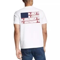 Eddie Bauer Men's EB Fishing Flag T-Shirt