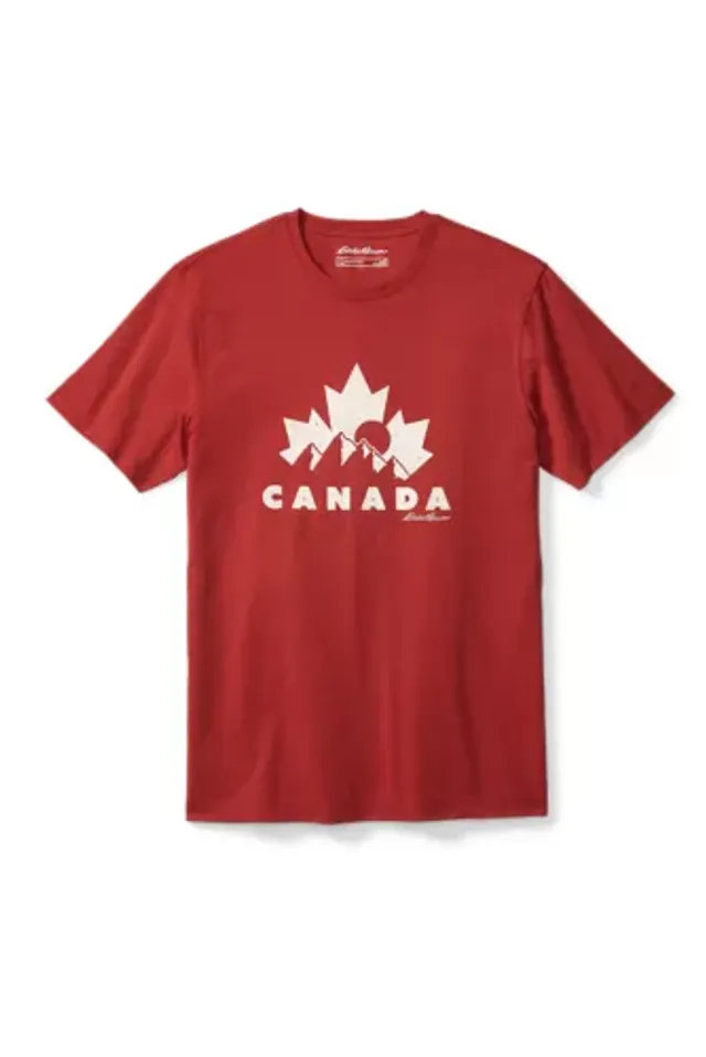 Eddie Bauer Men's EB Canada Maple Leaf T-Shirt