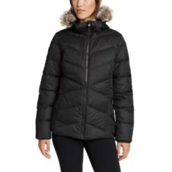Eddie Bauer Women's Classic Down Hooded Jacket