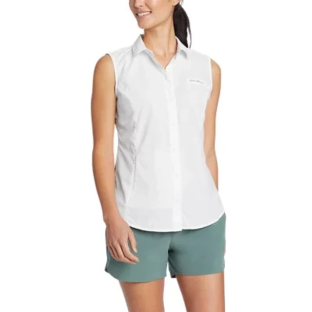 Eddie Bauer Women's Adventurer Pro Field Sleeveless Shirt