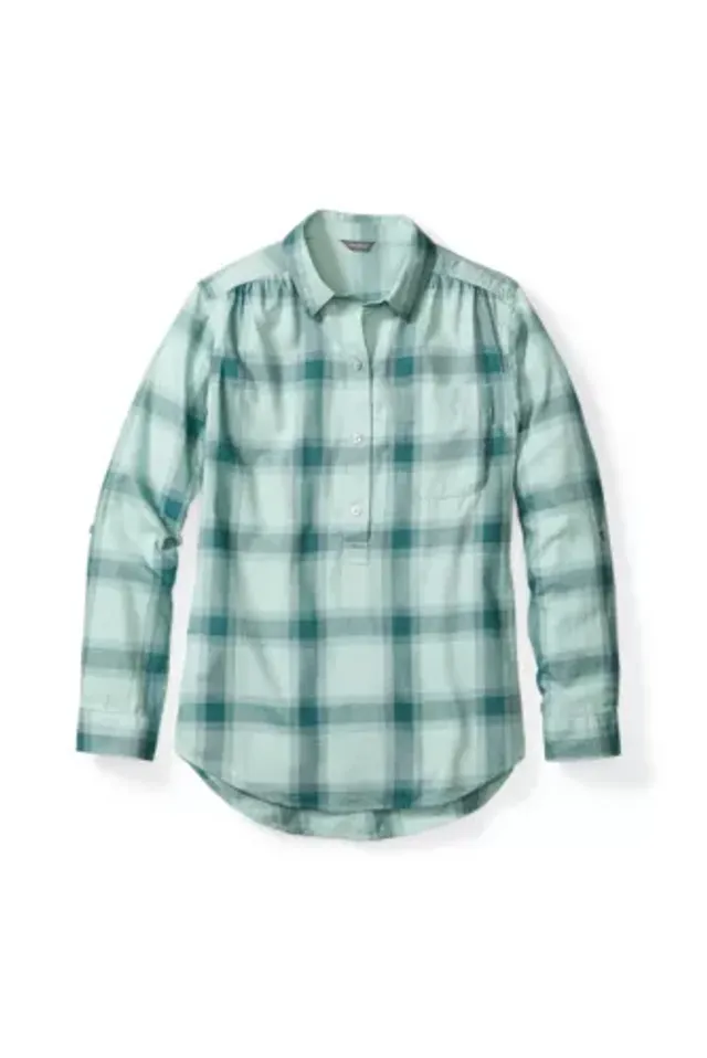 Eddie Bauer Women's Halcyon Cotton Pullover Shirt - Image 2
