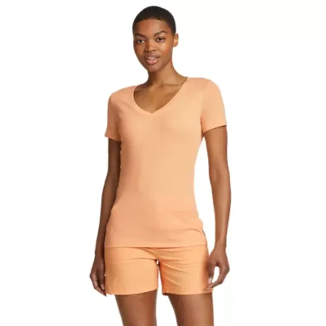 Eddie Bauer Women's Stine's Short-Sleeve V-Neck T-Shirt - Image 8