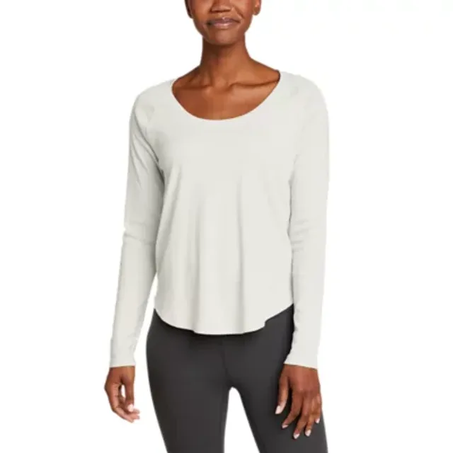 Eddie Bauer Women's Stine's Long-Sleeve Raglan Scoop Neck T-Shirt - Image 2