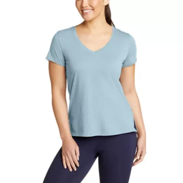 Eddie Bauer Women's Coast And Climb Short-Sleeve V-Neck T-Shirt - Image 3