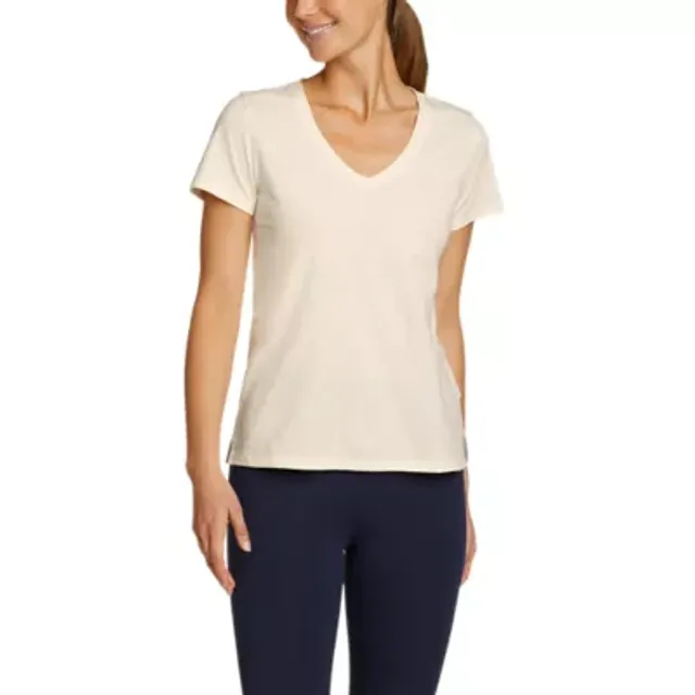 Eddie Bauer Women's Coast And Climb Short-Sleeve V-Neck T-Shirt - Image 2