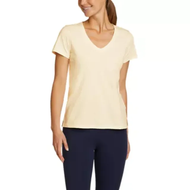 Eddie Bauer Women's Coast And Climb Short-Sleeve V-Neck T-Shirt - Image 4