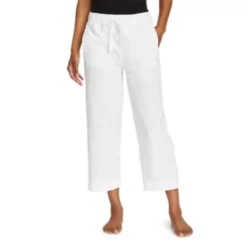 Eddie Bauer Women's Wave Break Wide Leg Crop Pants
