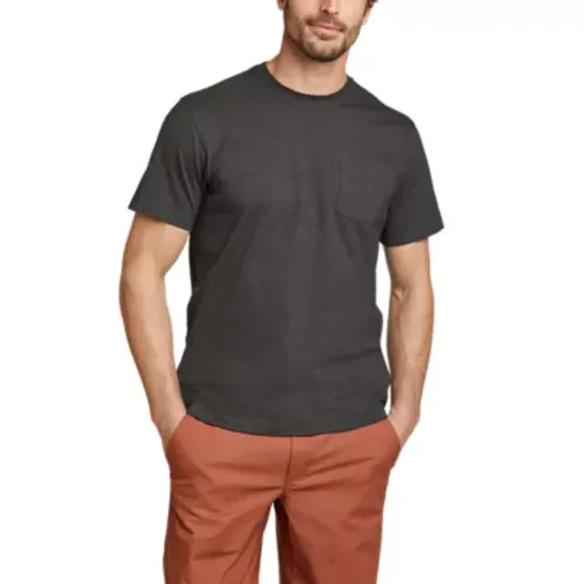 Eddie Bauer Men's Legend Wash Classic Short-Sleeve 100% Cotton Pocket T-Shirt - Image 2