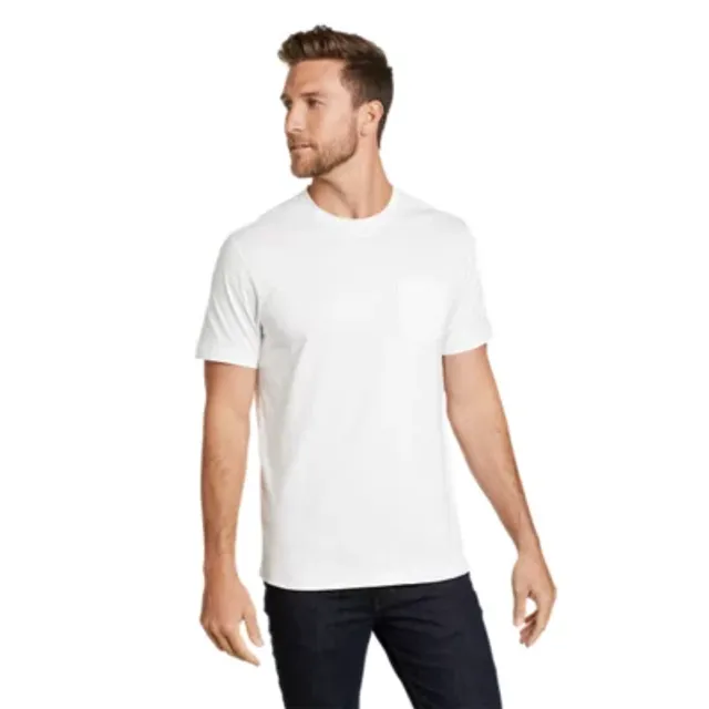 Eddie Bauer Men's Legend Wash Classic Short-Sleeve 100% Cotton Pocket T-Shirt - Image 8